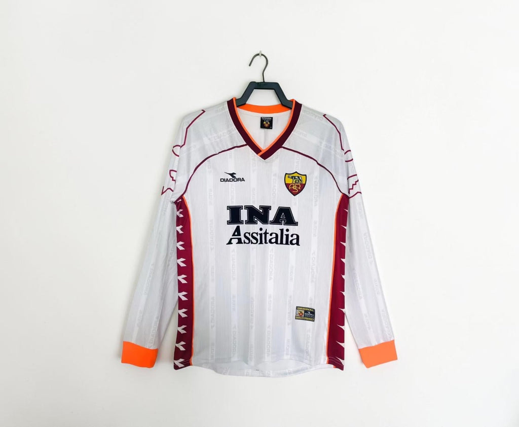 1999/00 Roma Away Long Sleeve Jersey